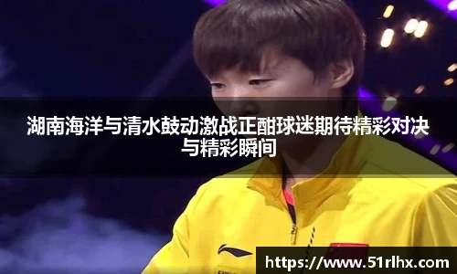 湖南海洋与清水鼓动激战正酣球迷期待精彩对决与精彩瞬间